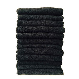 black-hairdressing-towels Hotel Bath Towels